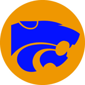 Round Wildcat Logo gold