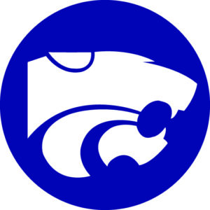 Wildcat Round  Logo Navy